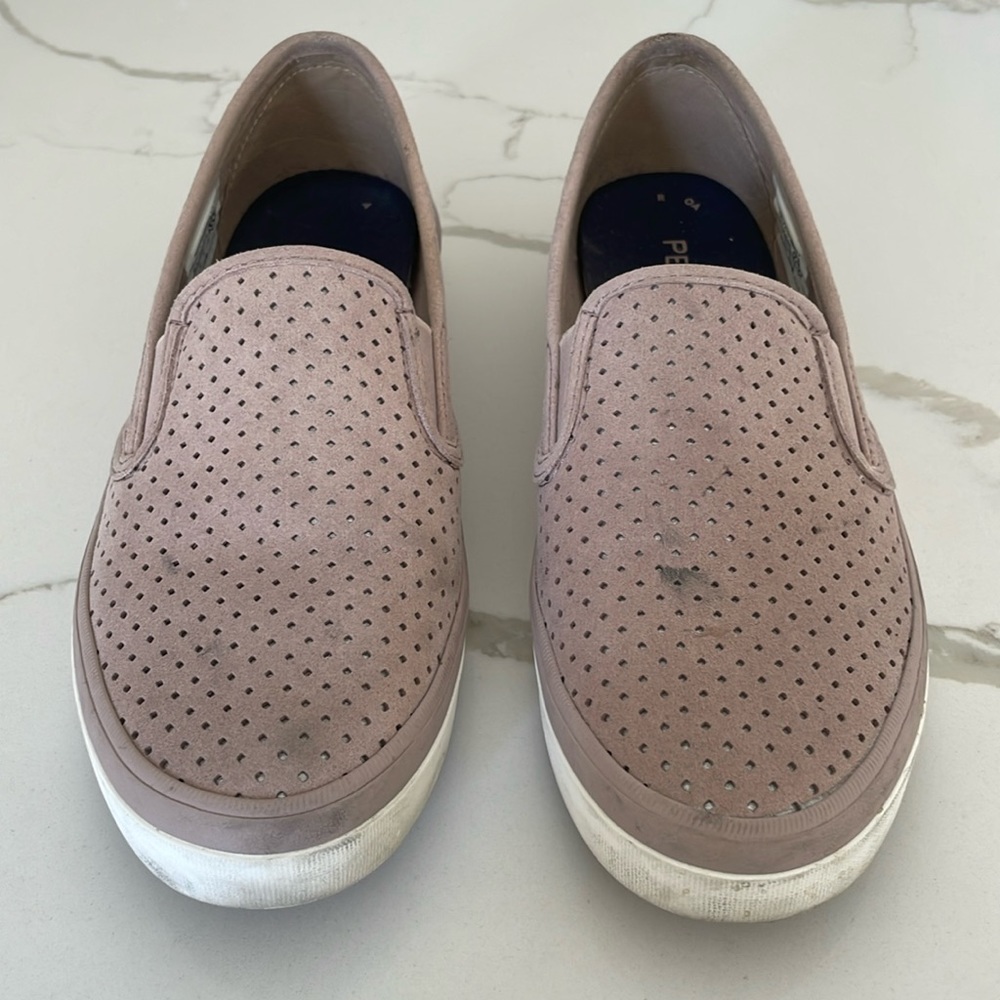 Sperry Slip On Sneaker in Blush | 8